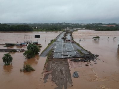 Muertos y numerosas personas desaparecidas a causa de las inundaciones en Brasil