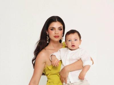 Nadia Ferreira comparte una foto de su bebé en el Día de las madres