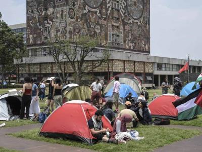 Protesta Estudiantil en la UNAM: Separación de Relaciones con Israel
