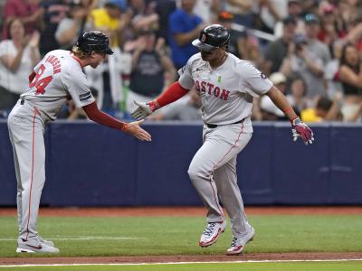 Rafael Devers conecta un jonrón en su sexto partido consecutivo