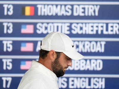 Scottie Scheffler aún compitiendo en el Campeonato de la PGA