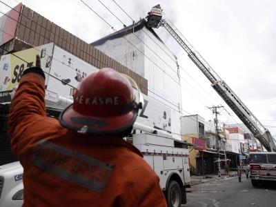 Se produce un incidente de fuego en los depósitos de la Tienda Starlite