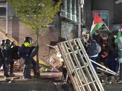 Sigue la protesta en Europa en solidaridad con Palestina