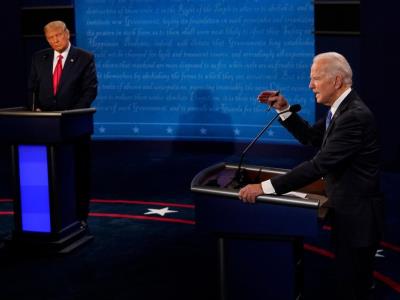 Trump y Biden se criticaron mutuamente durante sus respectivos eventos de campaña