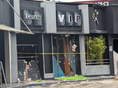 Varón falleció en establecimiento nocturno Lovera VIP incendiado portando una pala de hielo