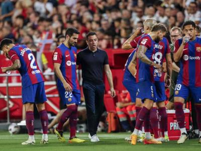 Xavi finaliza su tiempo como entrenador del FC Barcelona tras ganar contra el Sevilla