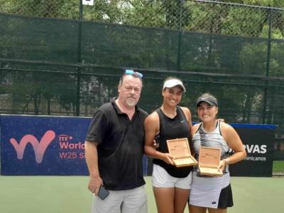 Ana Zamburek logra su primer campeonato de tenis en su lugar de residencia