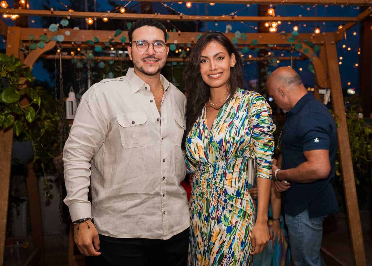 José Cristian Lagares y Luz Mariel Quezada.