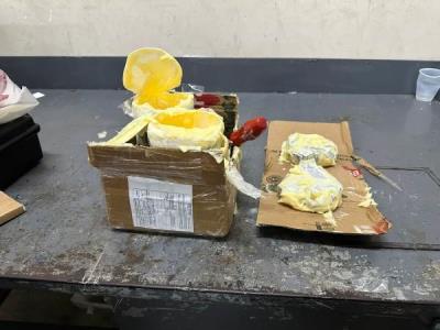 Capturan envío de cocaína escondida en productos para el cabello en la sede de Inposdom