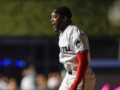 Con hit de Vidal Bruján en la décima entrada, los Marlins logran la victoria