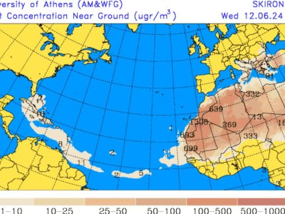 Condiciones climáticas en la República Dominicana esta semana
Temperaturas altas y presencia de polvo proveniente del Sahara serán las características del clima en el país durante los próximos días.