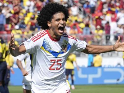 Copa América 2024: Venezuela logra una victoria después de ir perdiendo contra Ecuador por un marcador de 2-1