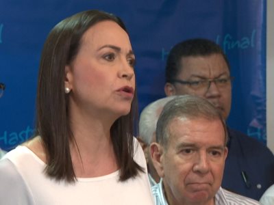 Corina Machado reporta que intentaron impedir su presencia en un evento político