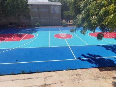 El INEFI está renovando las instalaciones deportivas de las escuelas en Pedernales