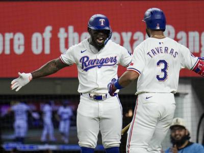 El jonrón de Taveras da la ventaja a los Rangers en su victoria por 5-3