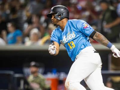 El jugador Deyvison De Los Santos continúa destacándose en la liga de Triple A con el equipo de los Diamondbacks