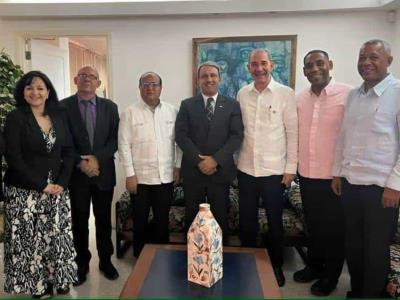 Funcionario de educación superior de Cuba realiza visita oficial a la República Dominicana