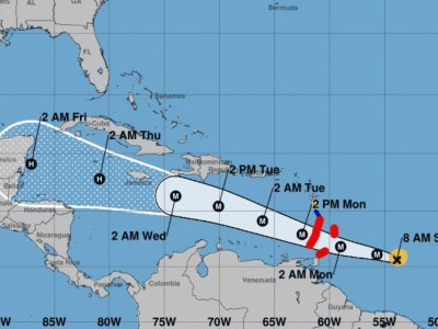 Huracán Beryl alcanza categoría 3 y se emite alerta en República Dominicana