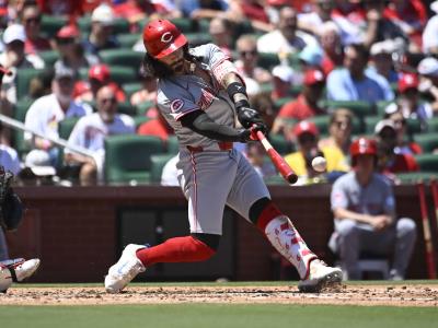 Jonathan India consigue múltiples hits por octava vez en la temporada y lidera a los Rojos en la victoria sobre los Cardenales