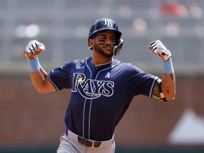 Jonrón de Brian Siri en la novena entrada le da la victoria a Tampa Bay Rays sobre los Atlanta Braves