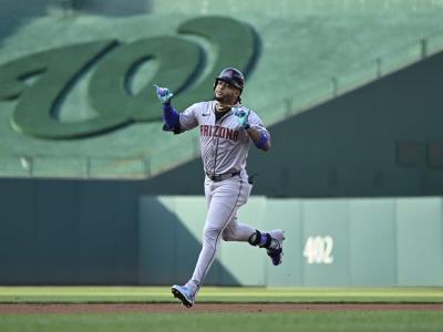 Ketel Marte logró un home run en la victoria de Arizona Diamondbacks
