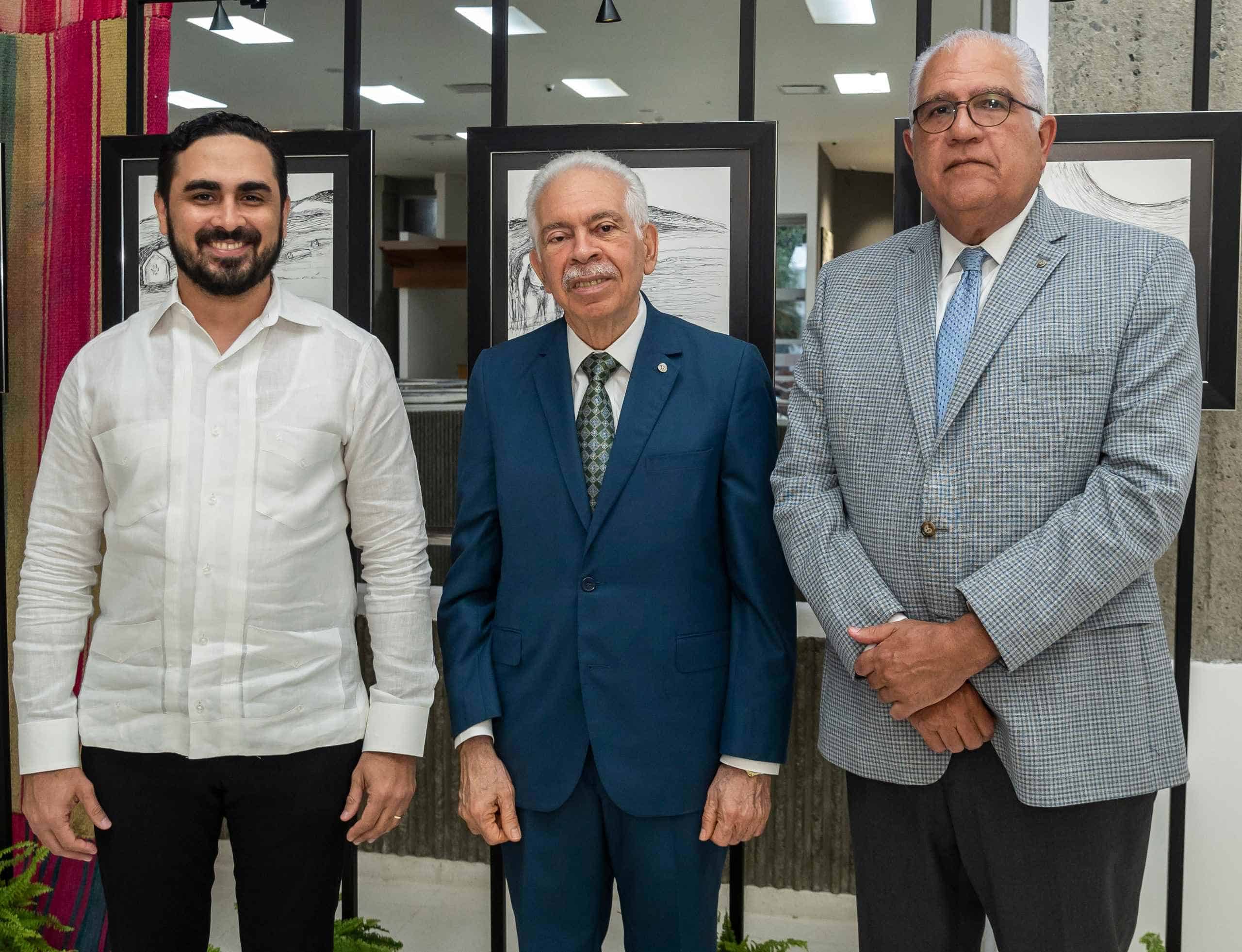 Alejandro Mir, Luis Molina Hacheca y Luis Lember.