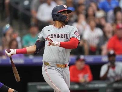 Los jugadores García y Millas conectan cuadrangulares y los Nacionales ganan contra los Rockies