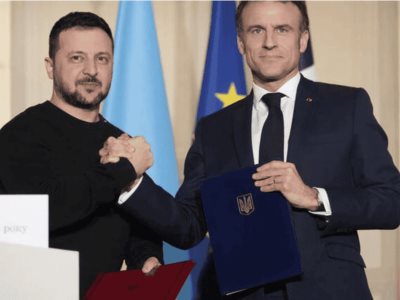 Macron designa a Ucrania como miembro de la agencia de conmemoración del Día D