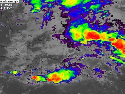 Previsión del tiempo en República Dominicana: Precipitaciones previstas durante esta semana debido a una vaguada y a ondas tropicales