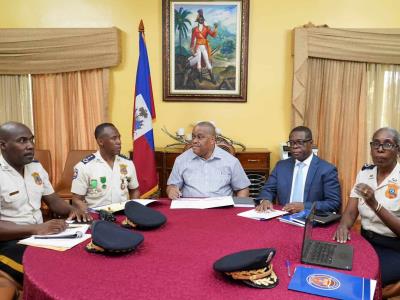 Reunión del Gobierno haitiano con autoridades de alto rango para abordar la inseguridad en el país