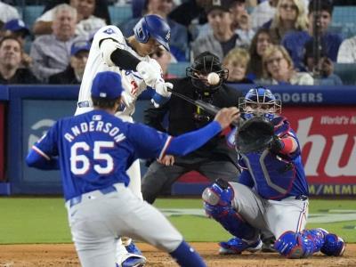 Teoscar Hernández conecta un cuadrangular, Dodgers derrotan a los Vigilantes