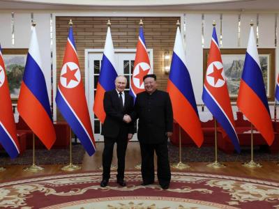 Vladimir Putin y Kim Jong-un suscriben un acuerdo