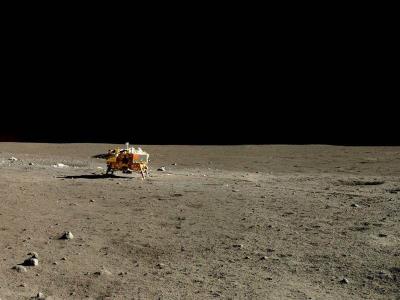 China halla trazas de agua en muestras lunares