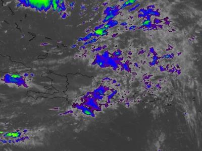 Clima en RD: Vaguada con lluvias en varias provincias este jueves