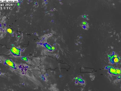 Condiciones meteorológicas en la República Dominicana: Una onda tropical se acercará el próximo sábado provocando lluvias intensas