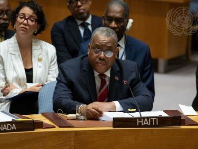 Discusión sobre la crisis en Haití por parte de la ONU