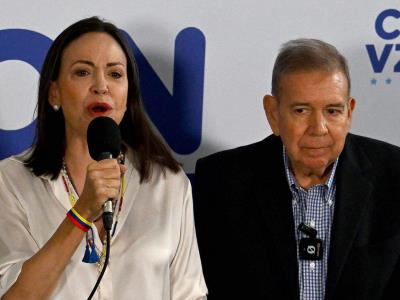 Elecciones en Venezuela | María Corina Machado habla en Caracas