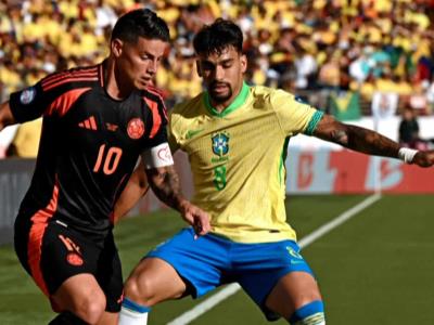 Empate 1-1 entre Colombia y Brasil en la Copa América 2024