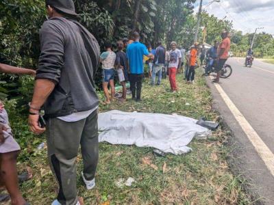 Fatal accidente de tránsito con haitianos en Dajabón