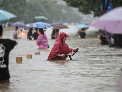 Gran cantidad de personas afectadas por las intensas precipitaciones en China