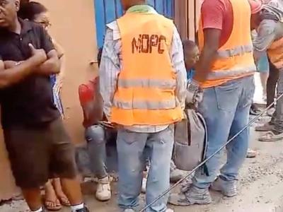 Incidente por desplome de fachada de Ciudad Colonial