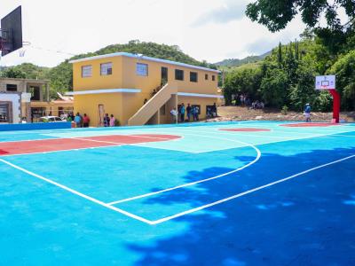INEFI presenta renovada área deportiva en San José de Ocoa
