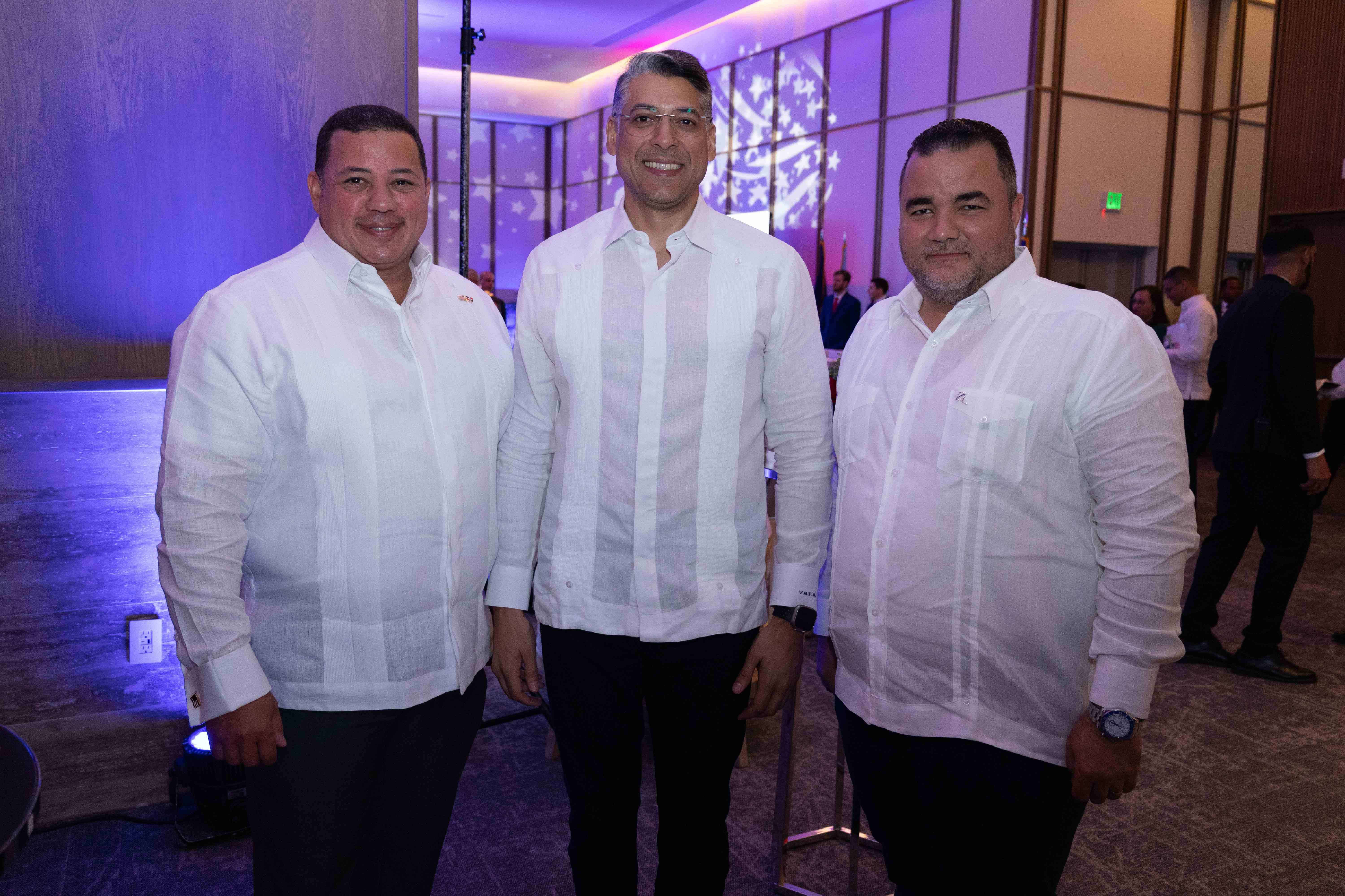 Guillermo Toca, Víctor Pacheco y Miguel Cruz.