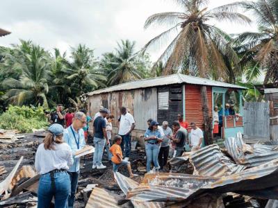 Mived reconstruirá casas afectas por incendio