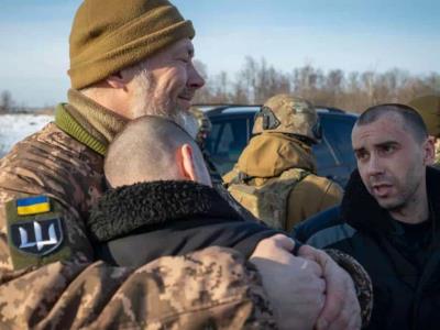 Prisioneros de guerra liberados en Rusia y Ucrania