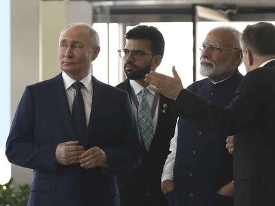 Putin da la bienvenida al líder de la India con el objetivo de fortalecer la relación bilateral