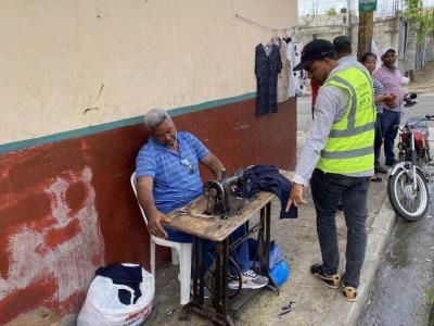 Restauración de áreas públicas en Hato Mayor