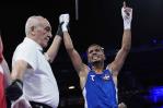 El dominicano Yunior Alcántara gana y se une a Pinales en cuartos de final del boxeo de París 2024