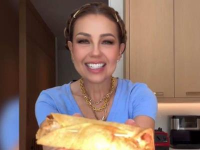 Thalía comparte en redes sociales receta de flautas dietéticas