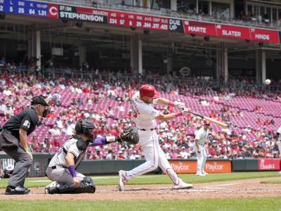 Tyler Stephenson conecta dos jonrones en la victoria de los Rojos sobre los Rockies